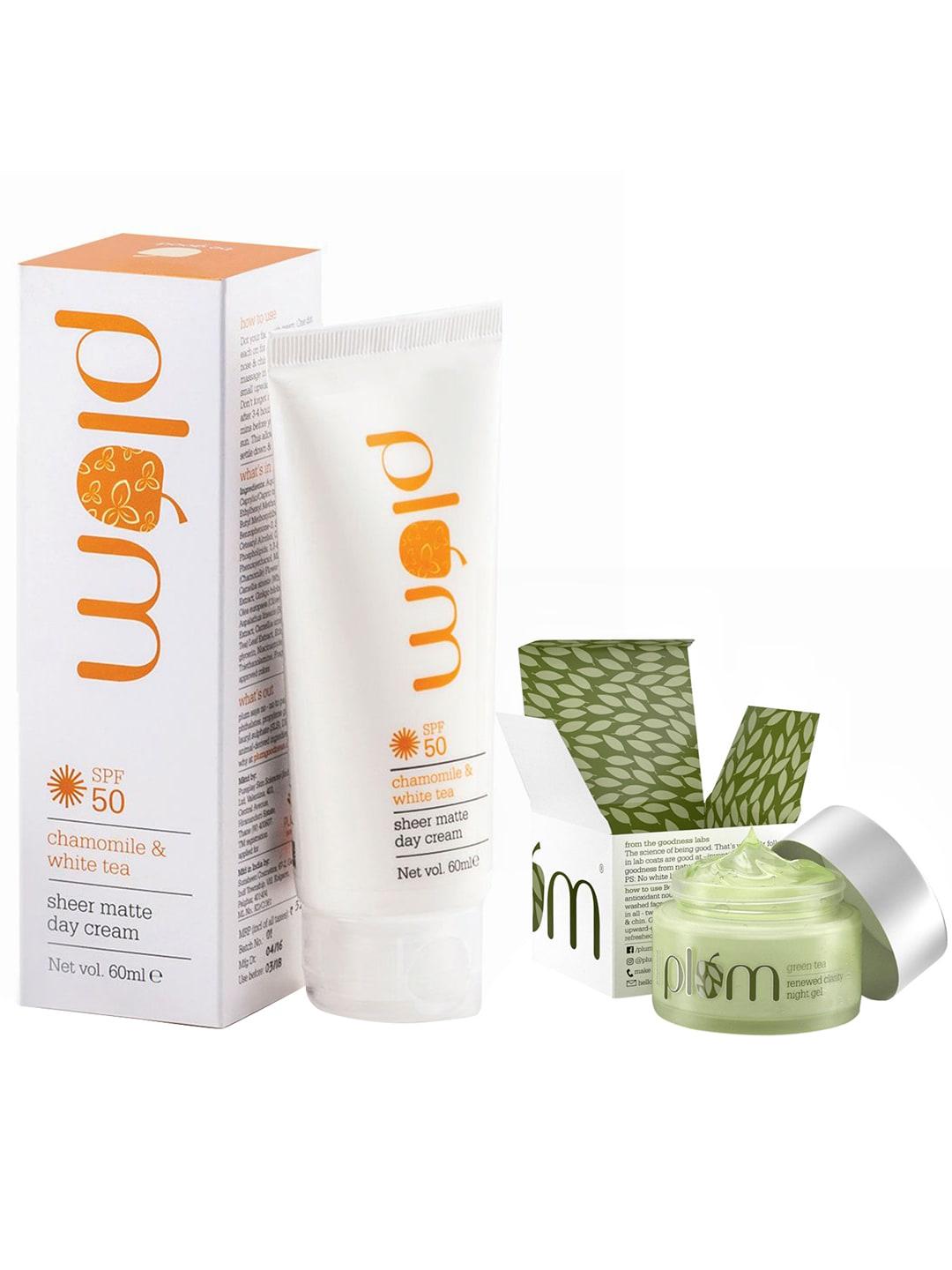 plum set of sunscreen & face moisturisers