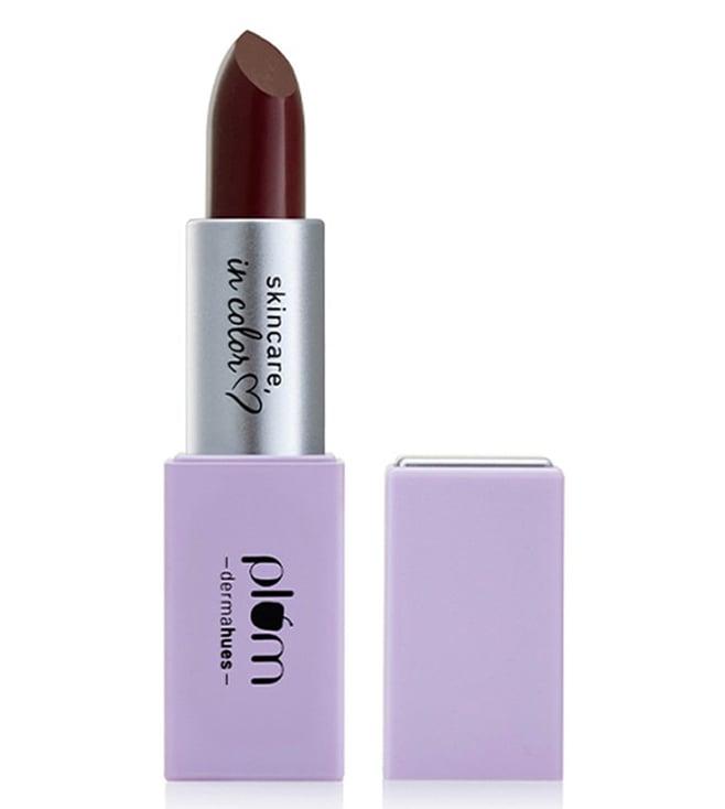 plum velvet haze matte lipstick 12 comforting cocoa - 4.2 gm