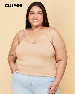 plus size long camisole