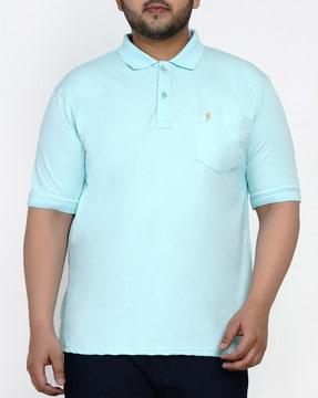 plus size polo t-shirt