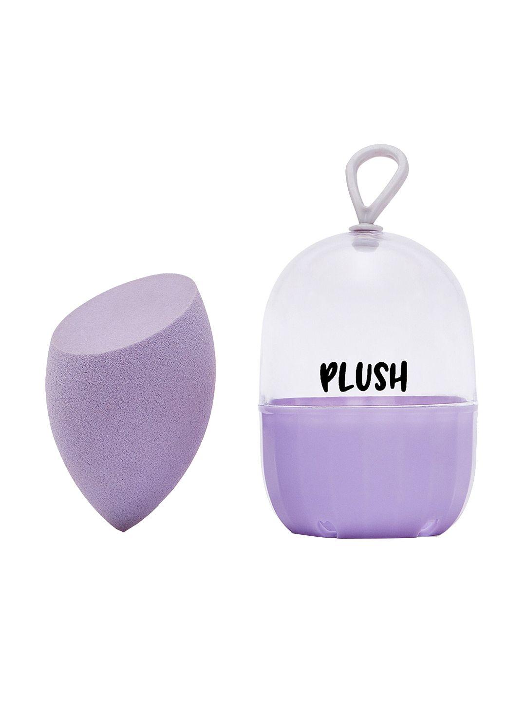 plush professional lush beauty blender - lilac