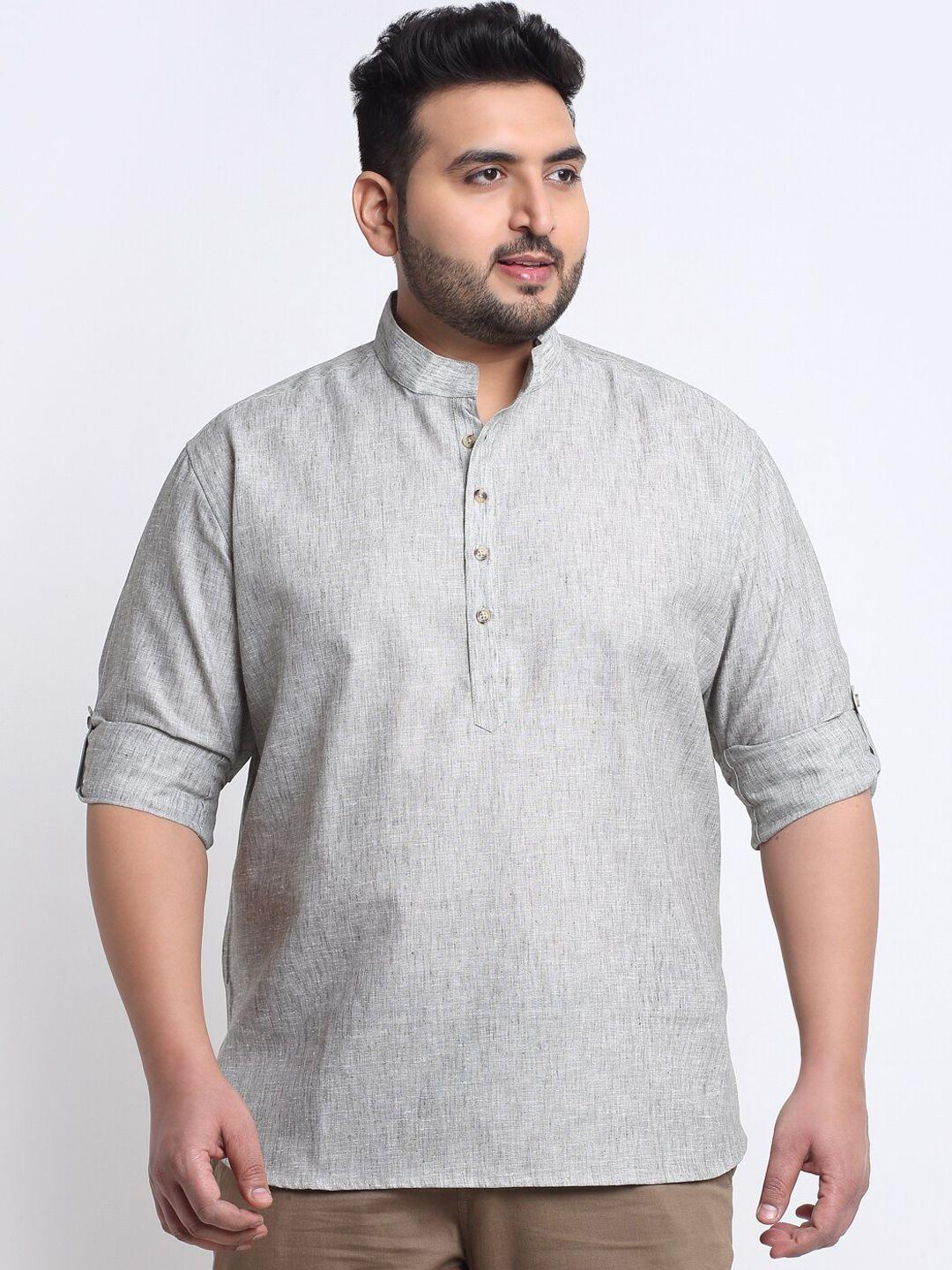 pluss men plus size cotton kurta