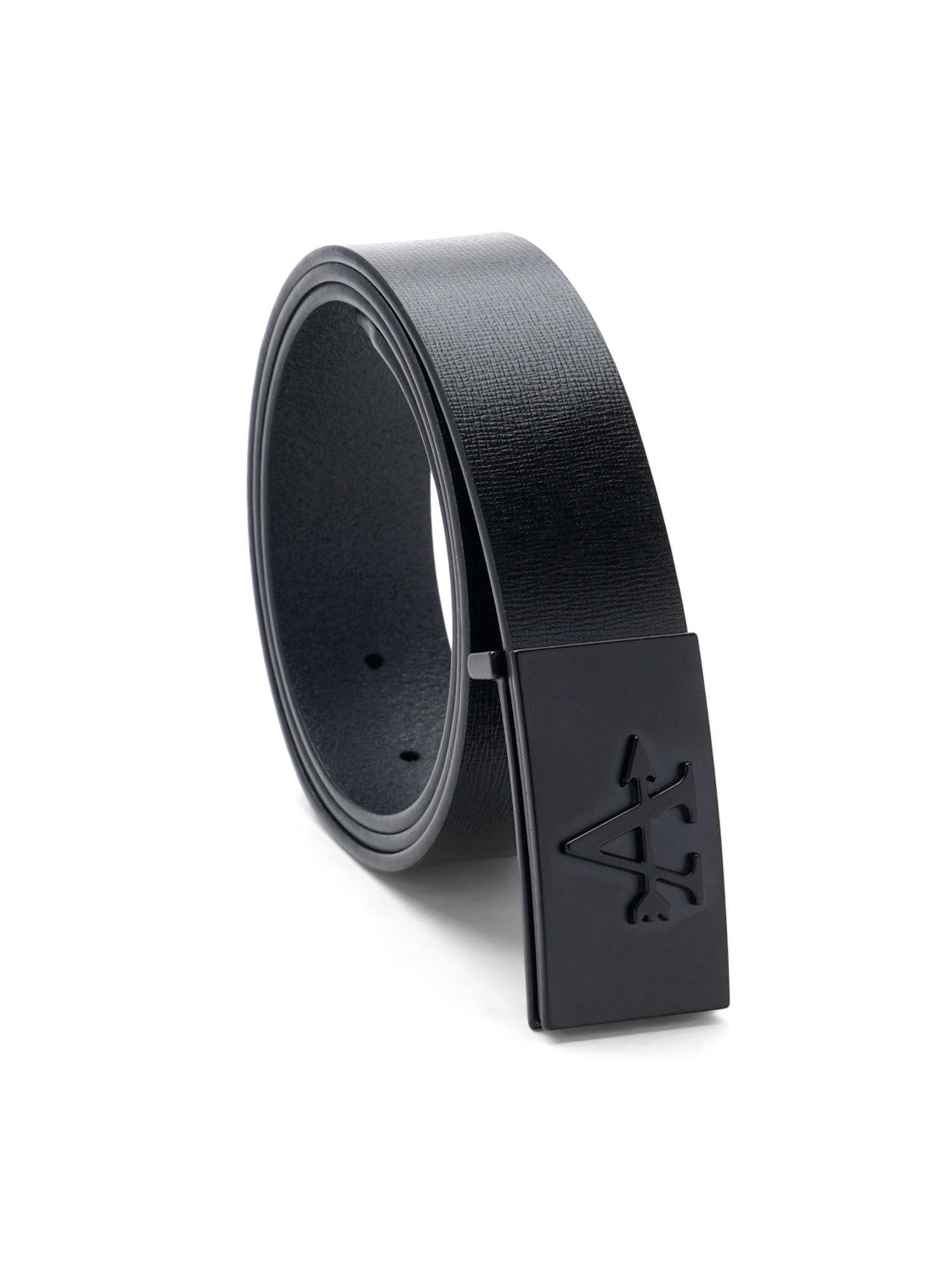 pluton black solid/plain belt