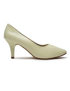 pointed-toe pump heeled shoes