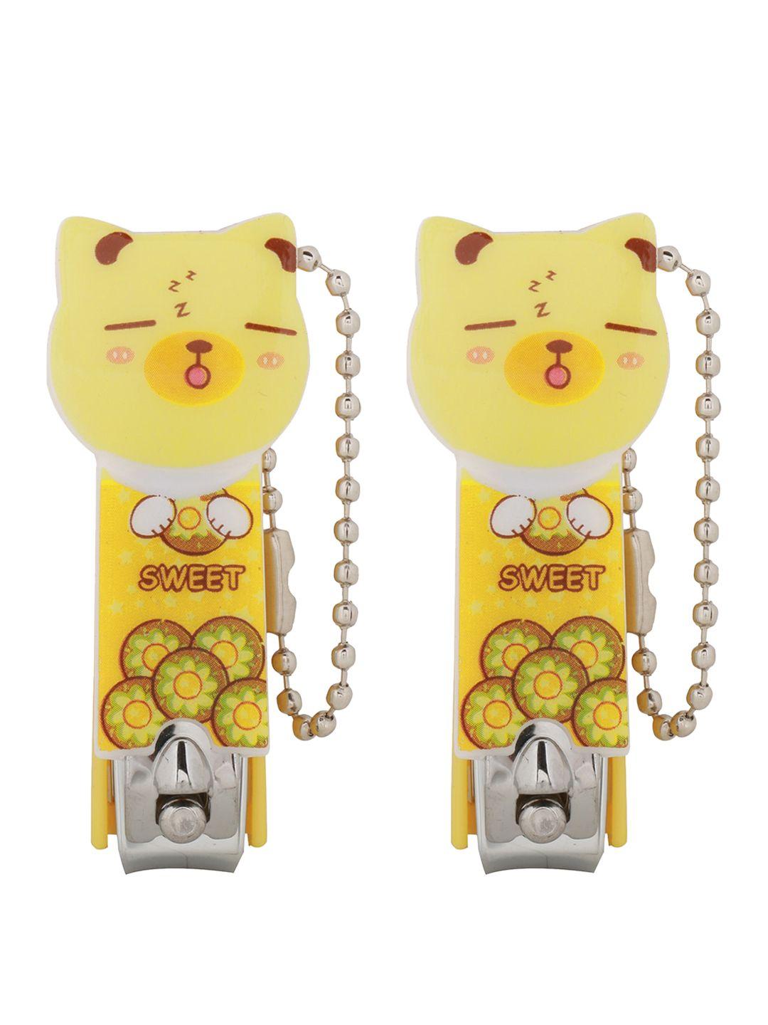 pokory pack of 2 kids yellow nail cutter