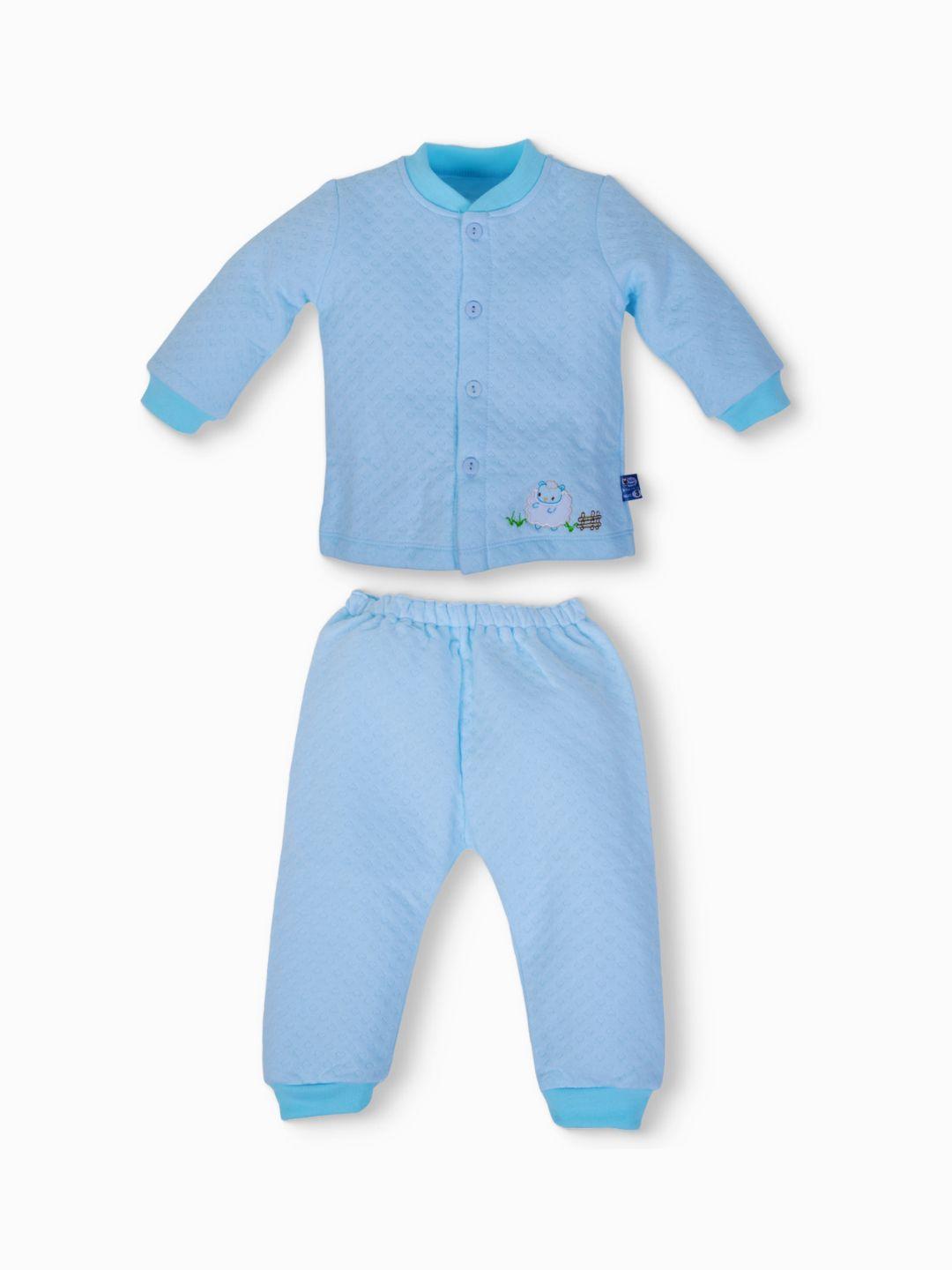 pokory unisex kids blue night suit