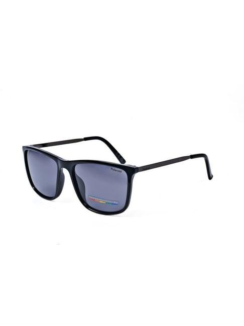 polaroid grey square uv protection sunglasses for men