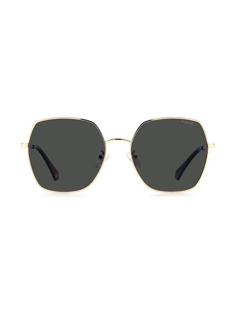 polaroid pld 6178/g/s grey geometric sunglasses