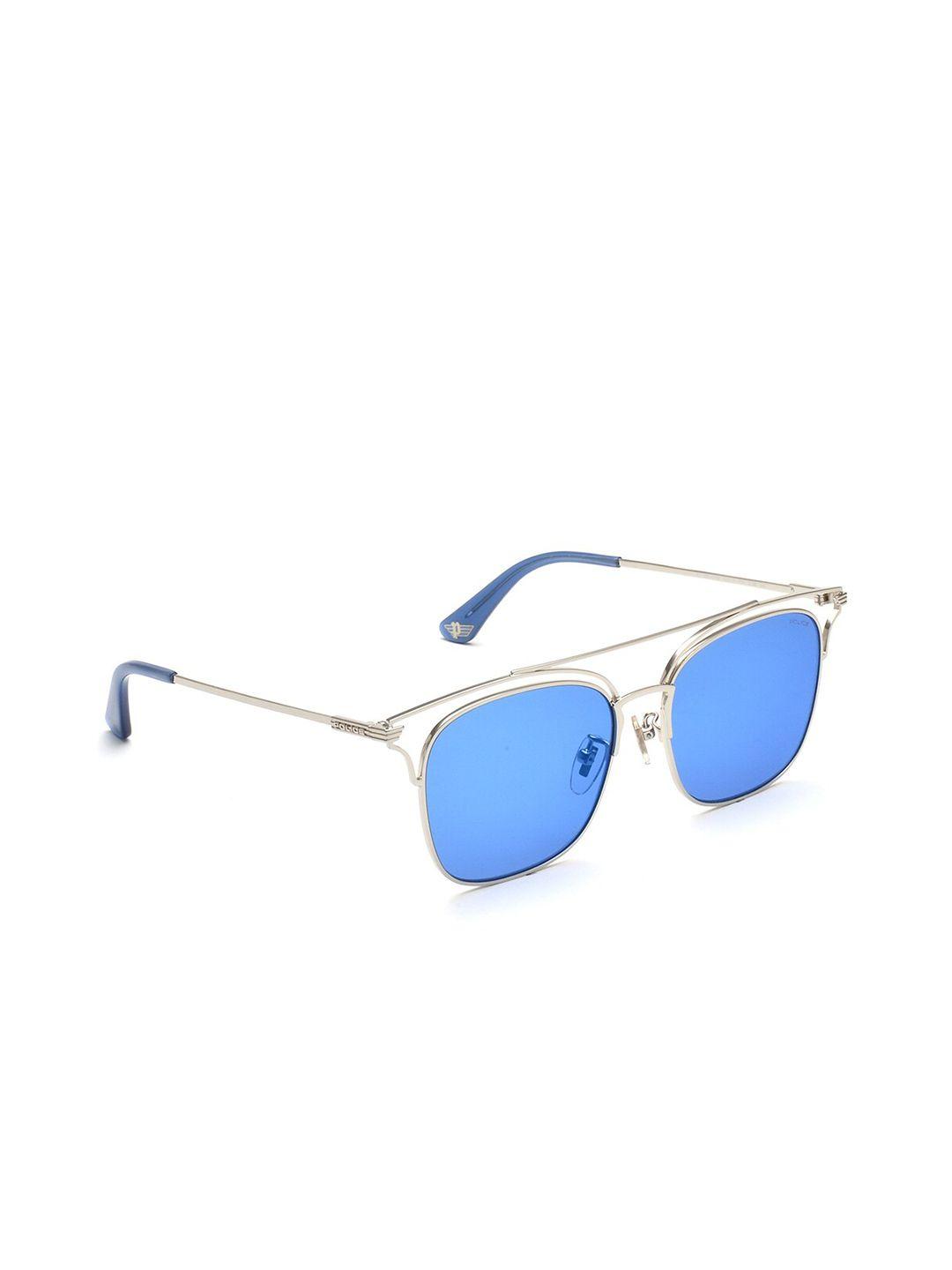 police women square sunglasses with uv protected lens