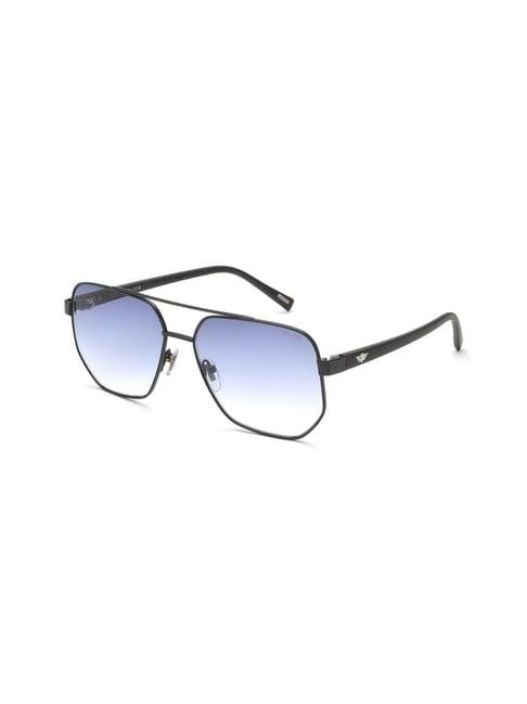 police grey hexagon sunglasses for men