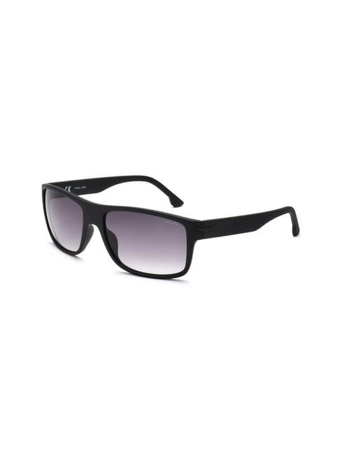 police grey rectangular sunglasses for men