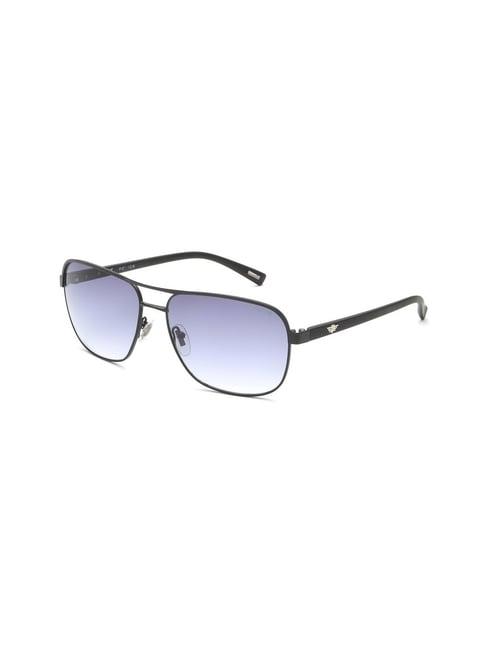 police grey square sunglasses for men