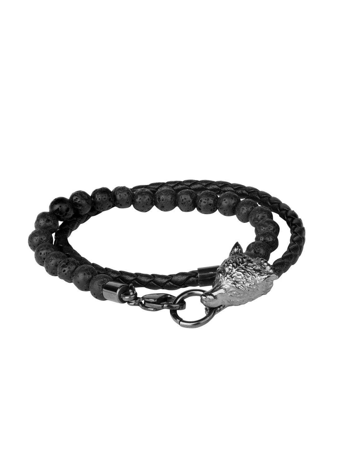 police men black bracelet