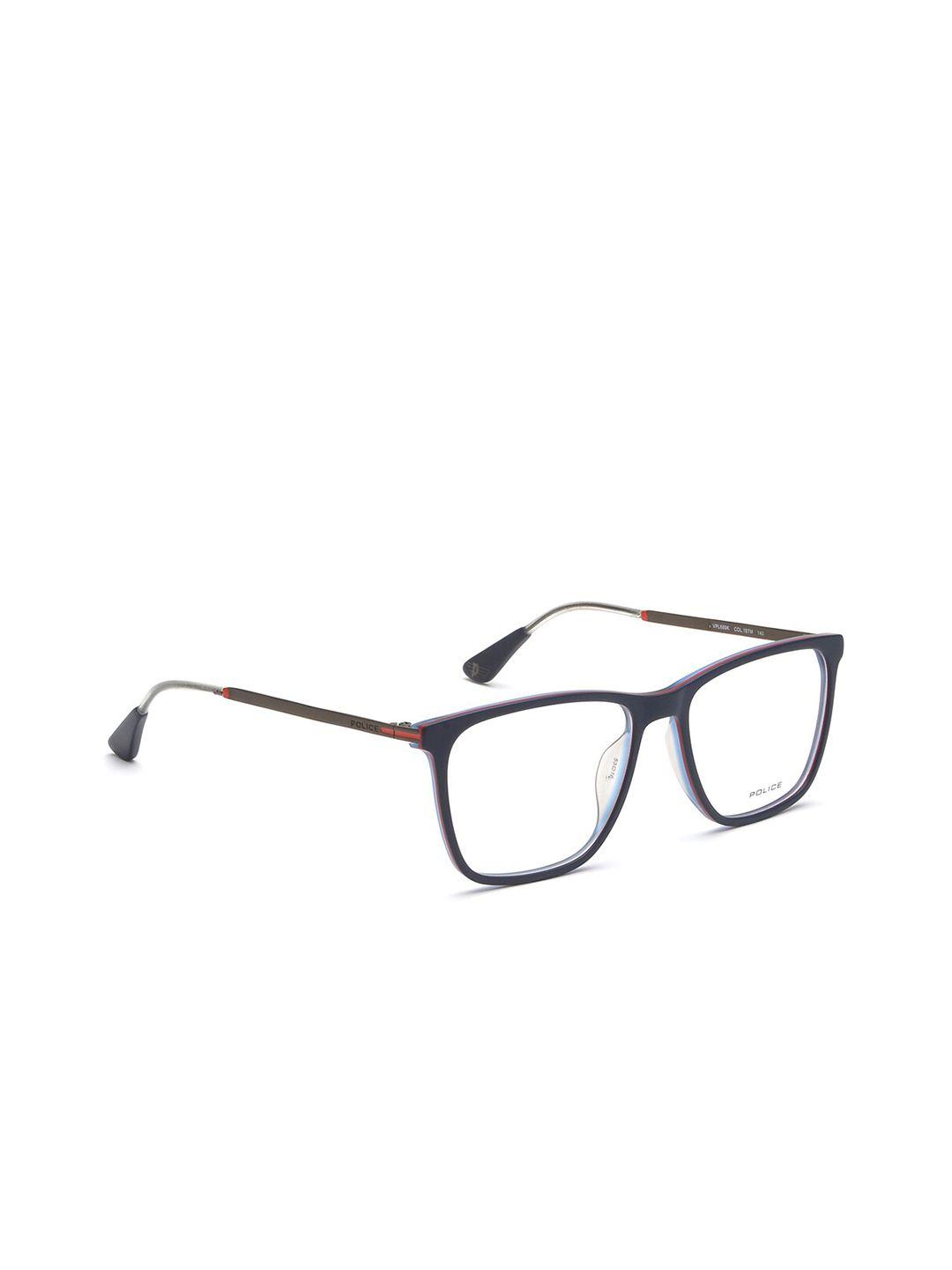 police men blue & grey full rim square frames