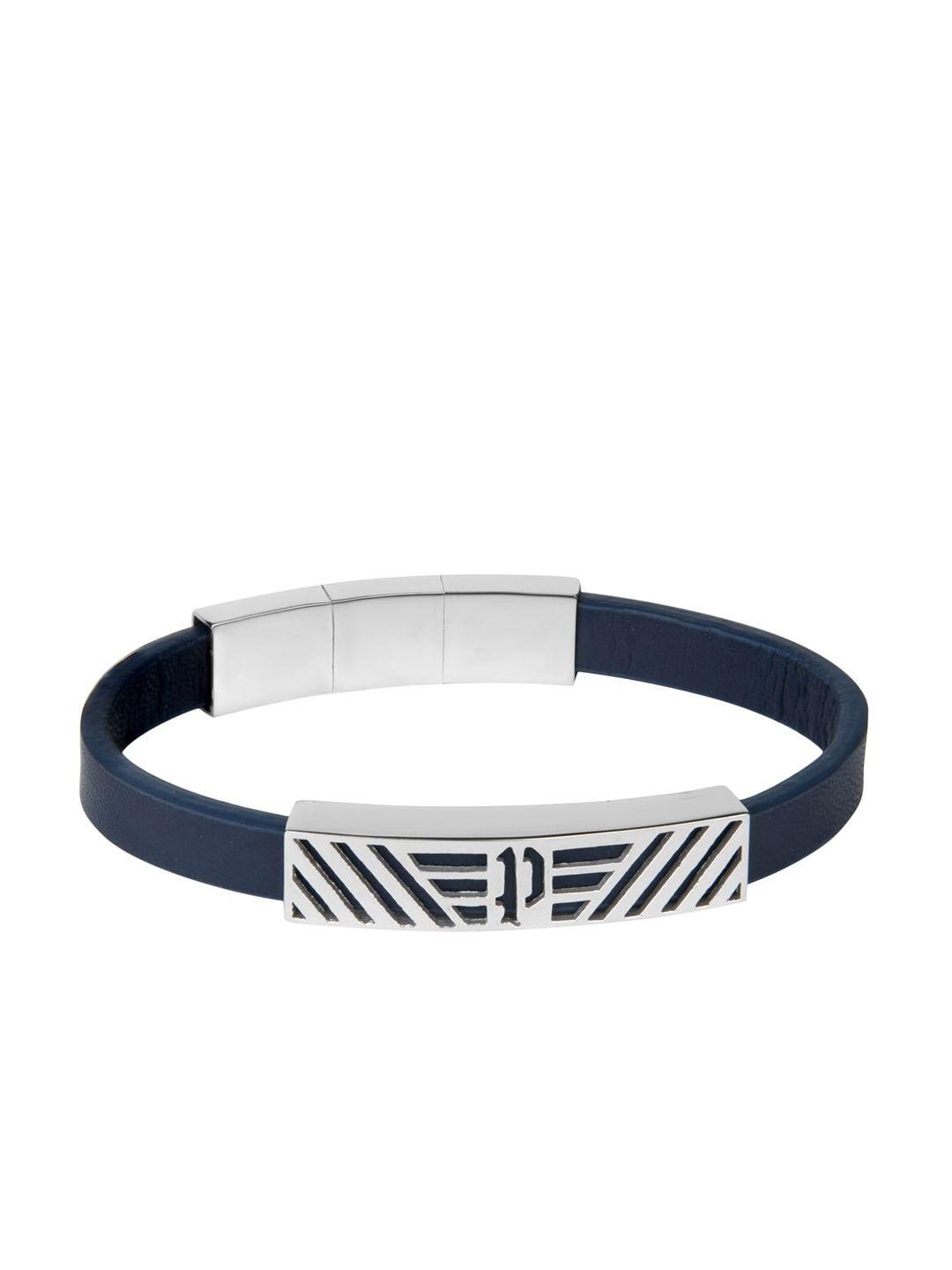 police men blue bracelet