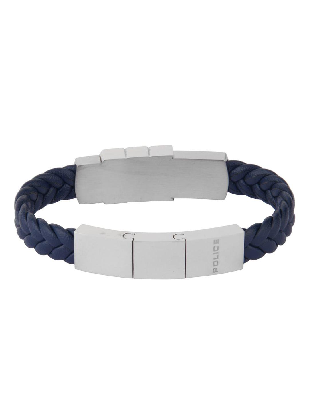 police men blue bracelet