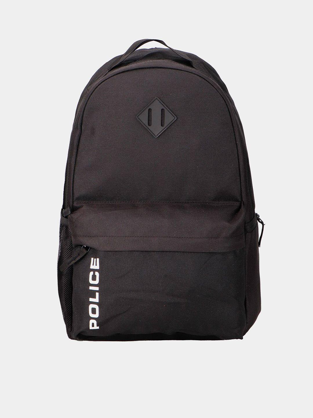 police men brand logo printed upto 14 inch ergonomic backpack