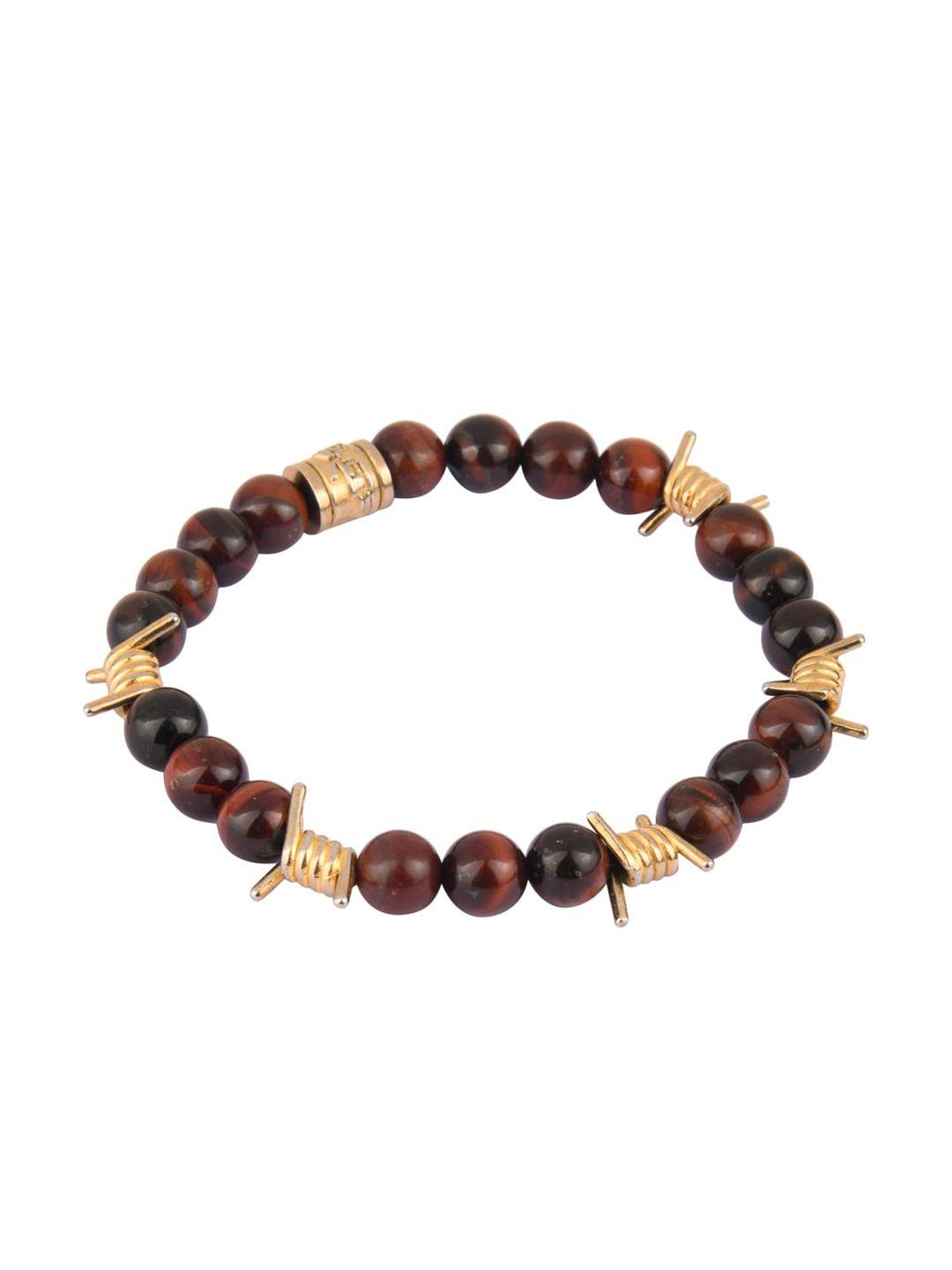 police men brown bracelet