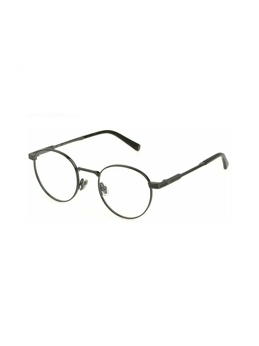 police men full rim round frame vple2450568fr-gunmetal