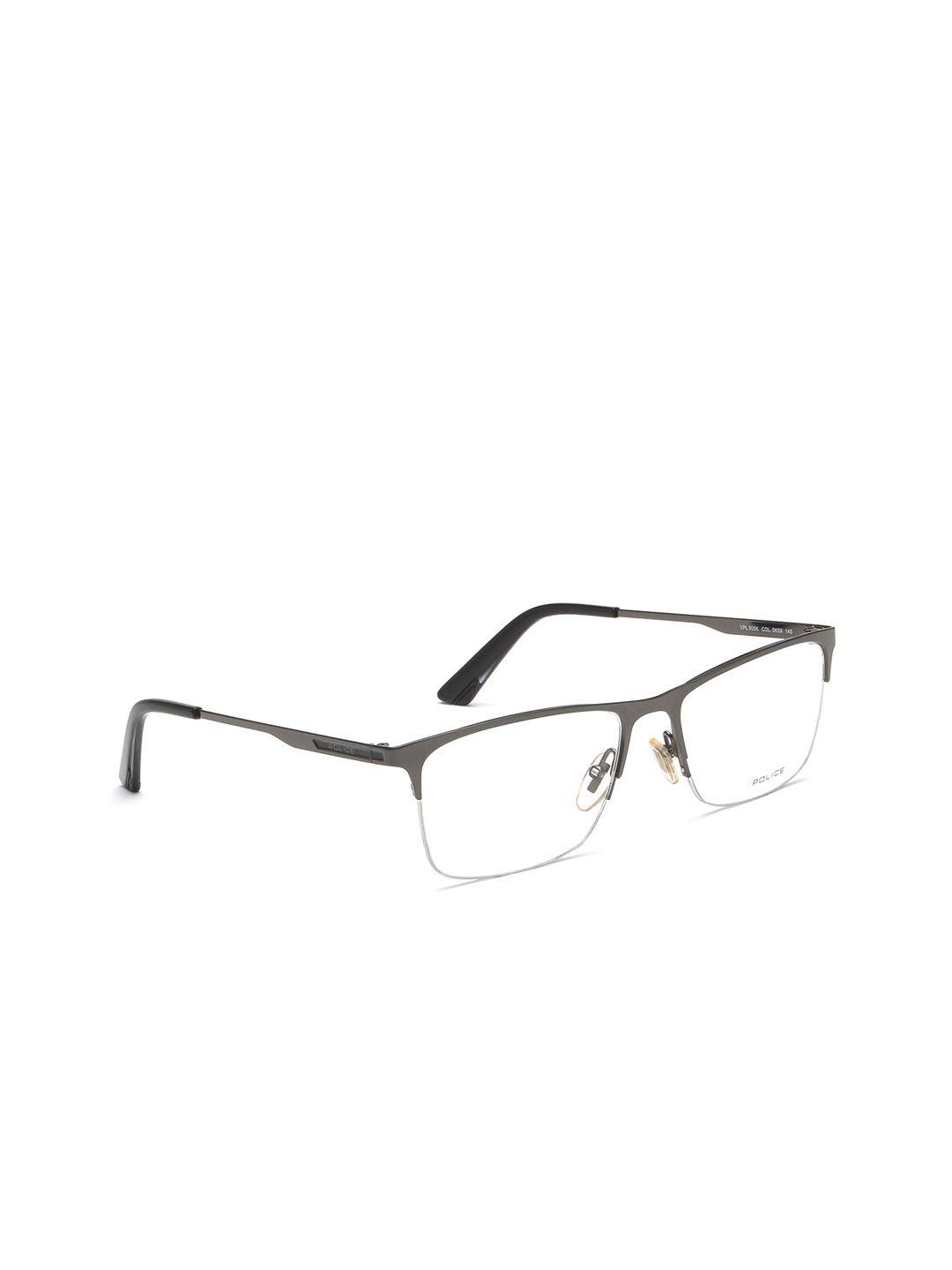 police men green half rim square frames vpl905k53k59fr