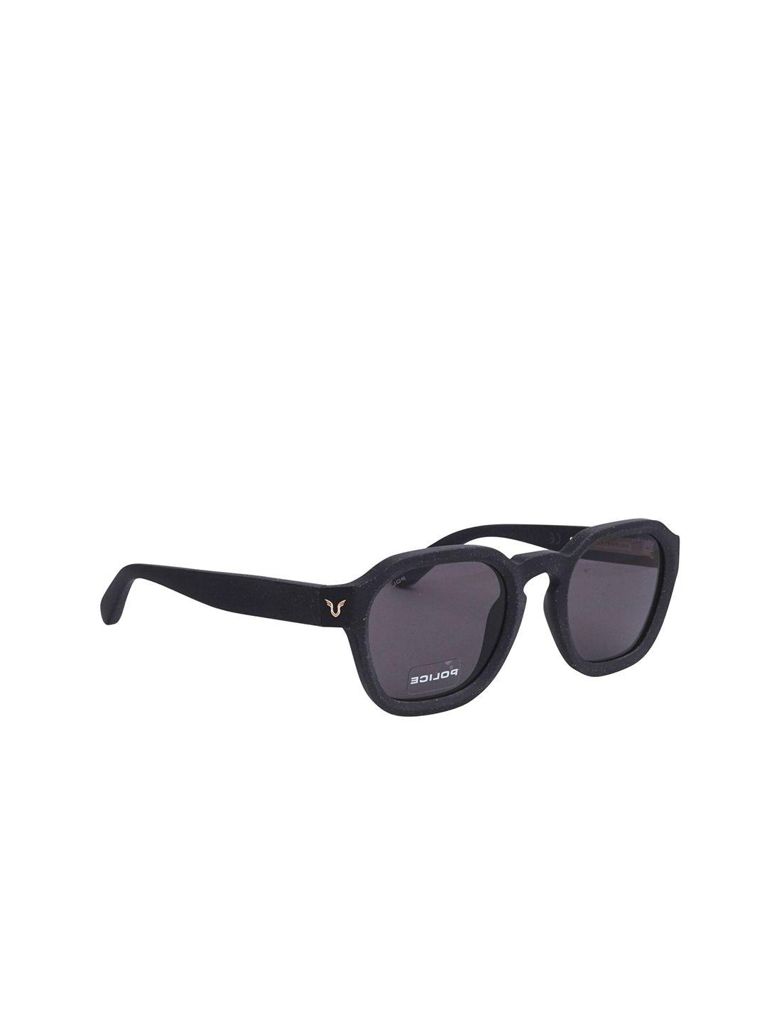 police men round sunglasses with uv protected lens sple3850z42sg