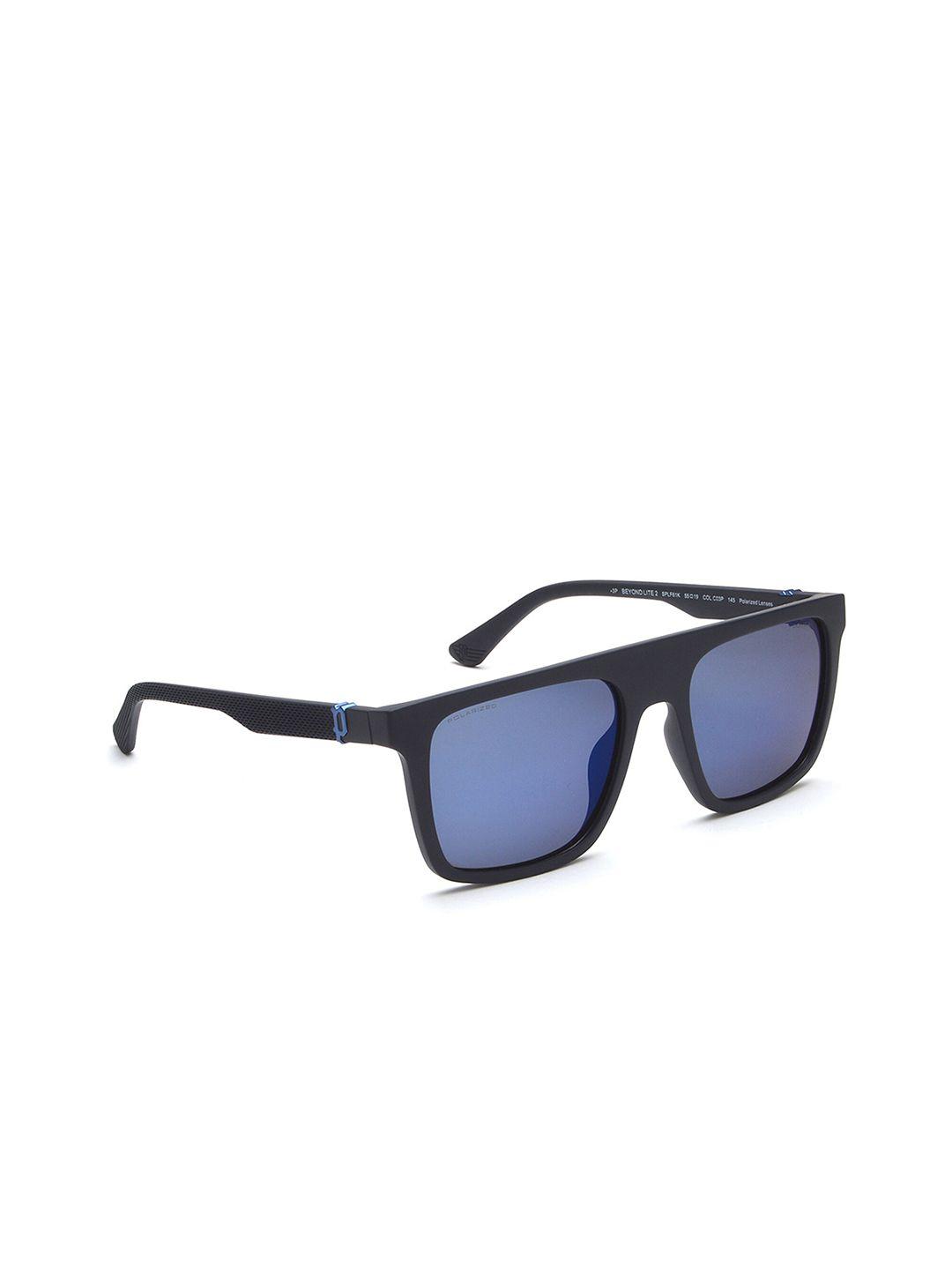 police men square sunglasses with uv protected lens