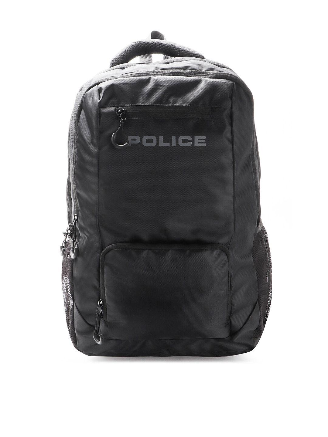 police men typography virgo backpack