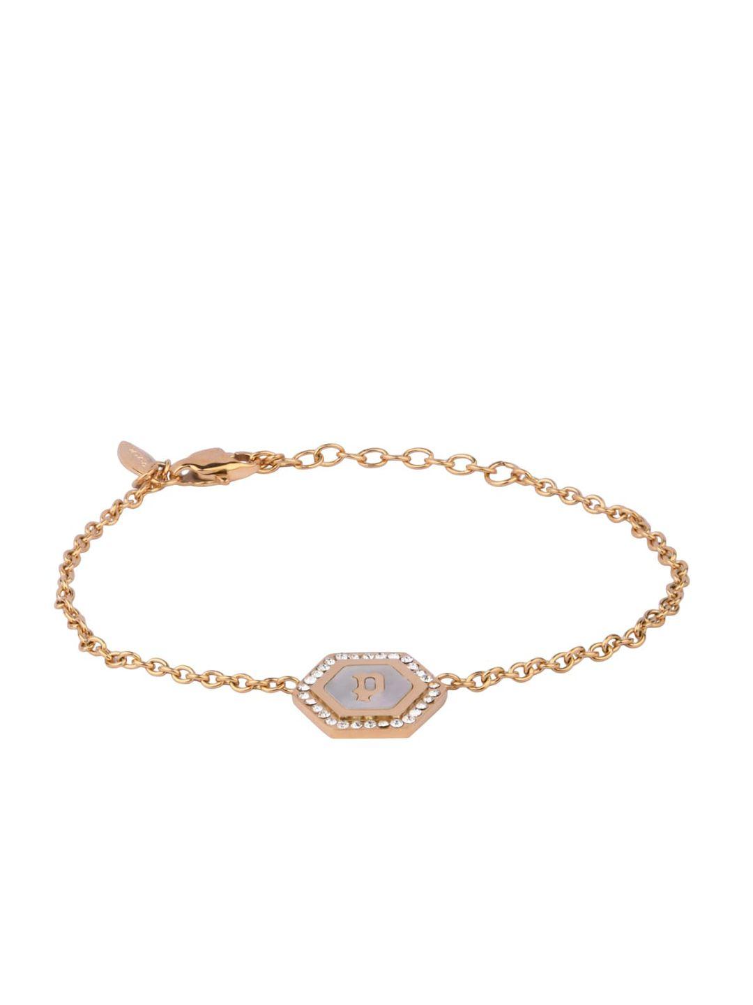 police women gold bracelet