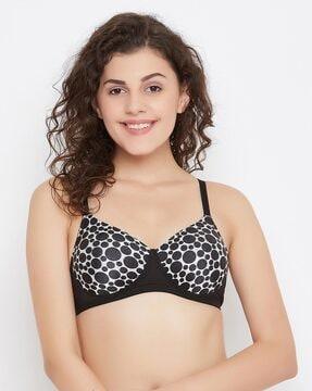 polka-dot t-shirt bra