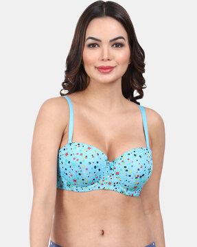 polka-dot t-shirt bra