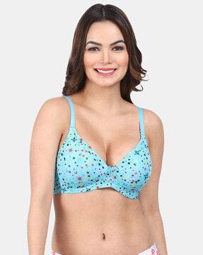 polka-dot t-shirt bra