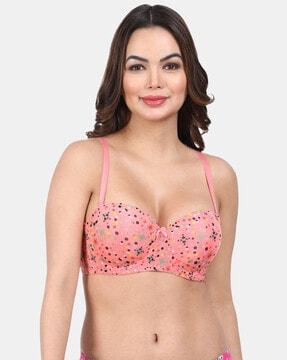 polka-dot t-shirt bra