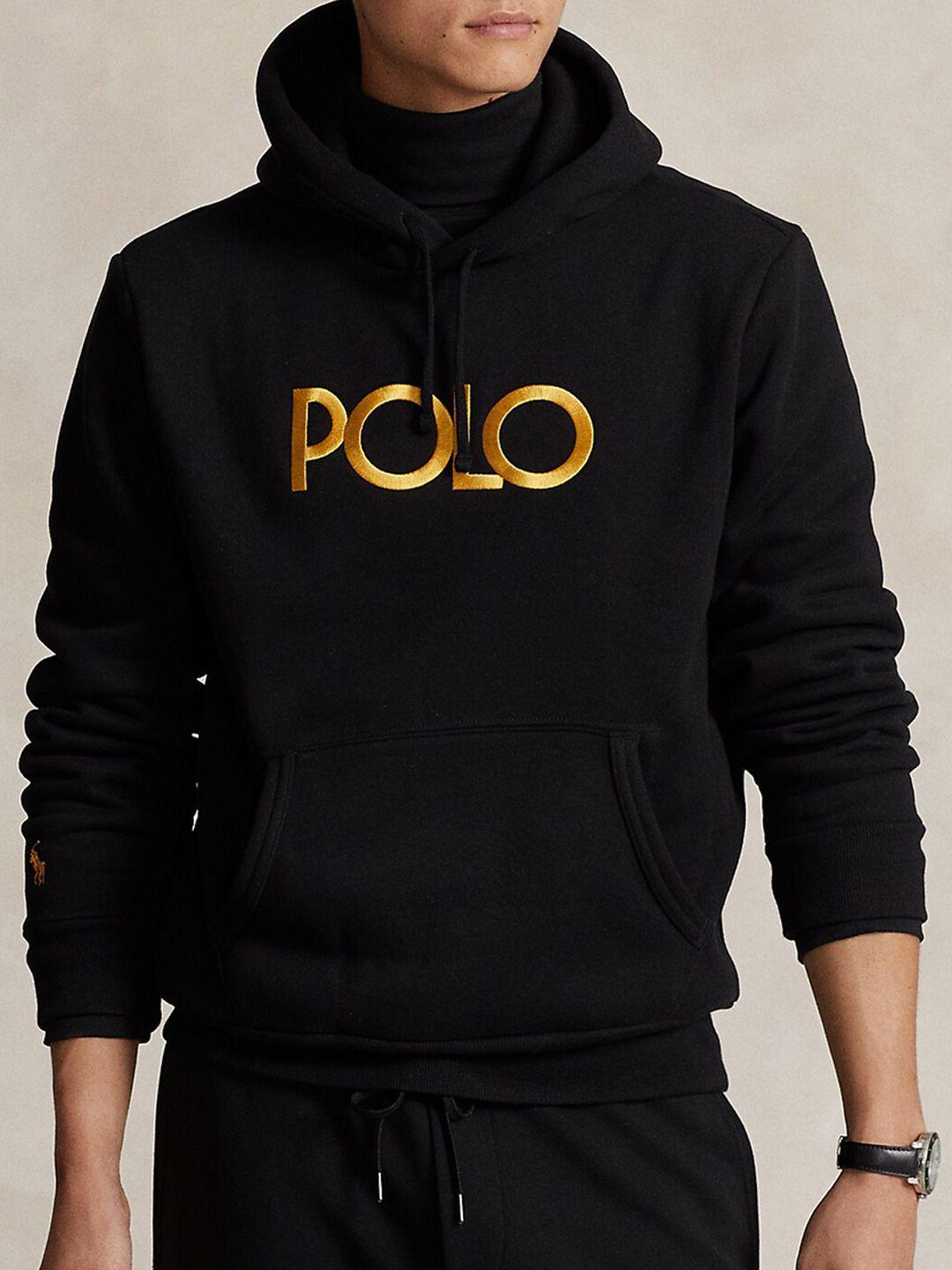 polo ralph lauren men brand logo embroidered hooded sweatshirt