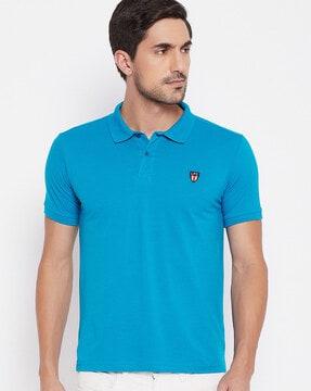 polo t-shirt with applique