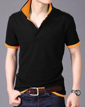 polo t-shirt with short sleeves