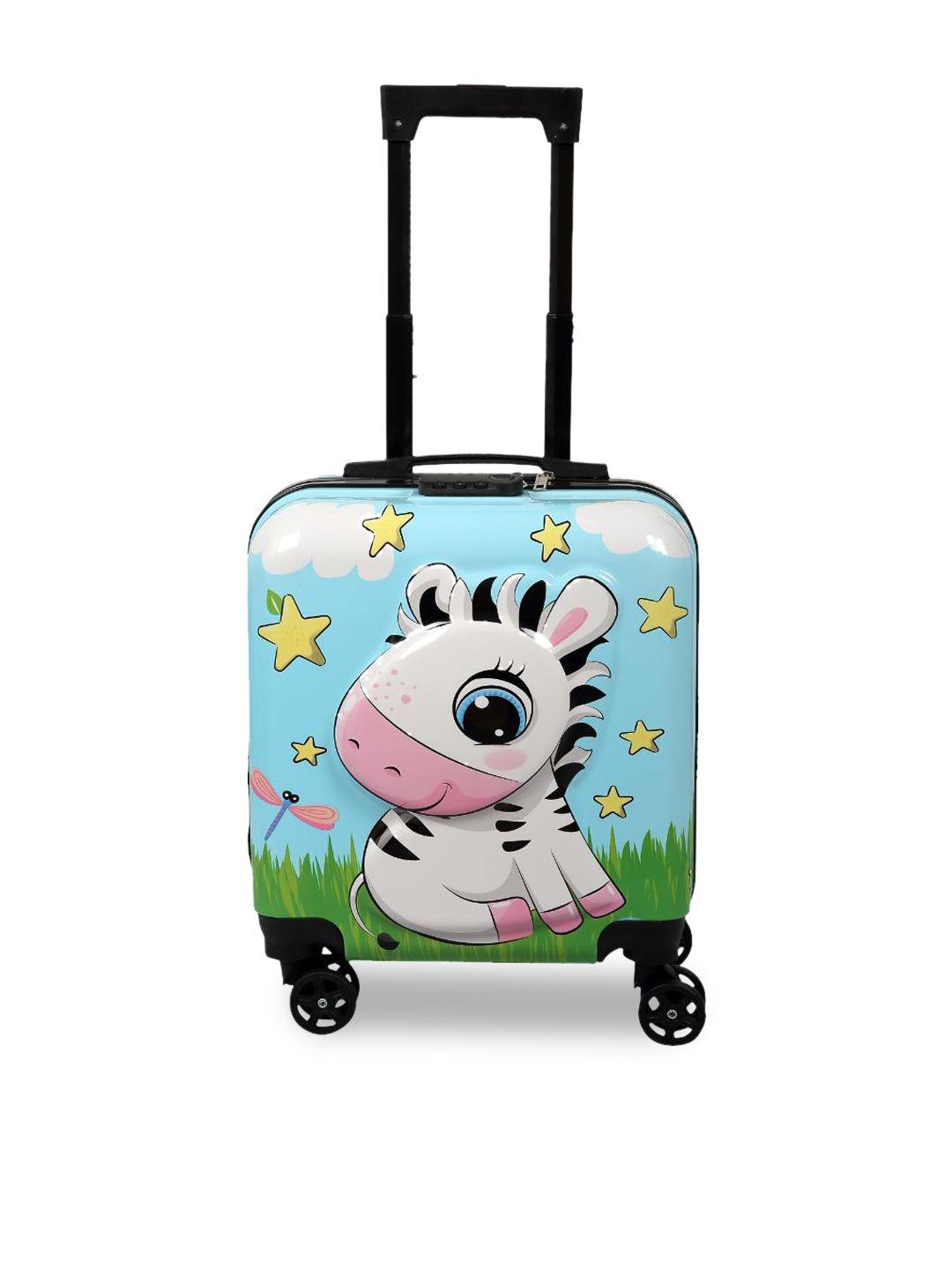 polo class kids graphic printed trolley bag
