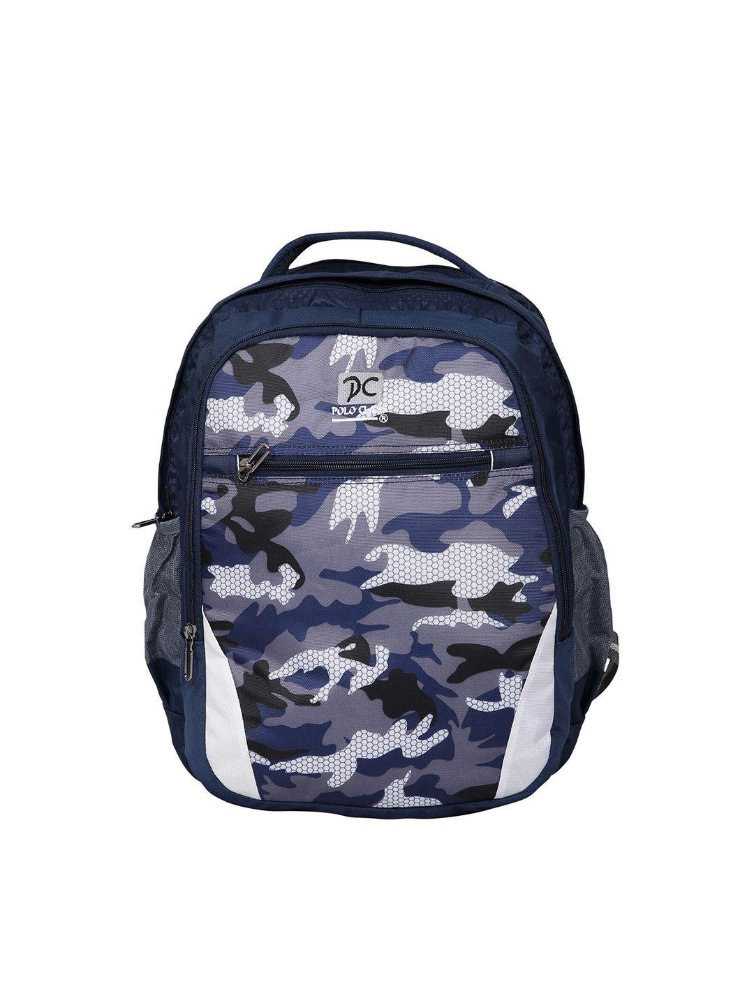polo class laptop camouflage backpack