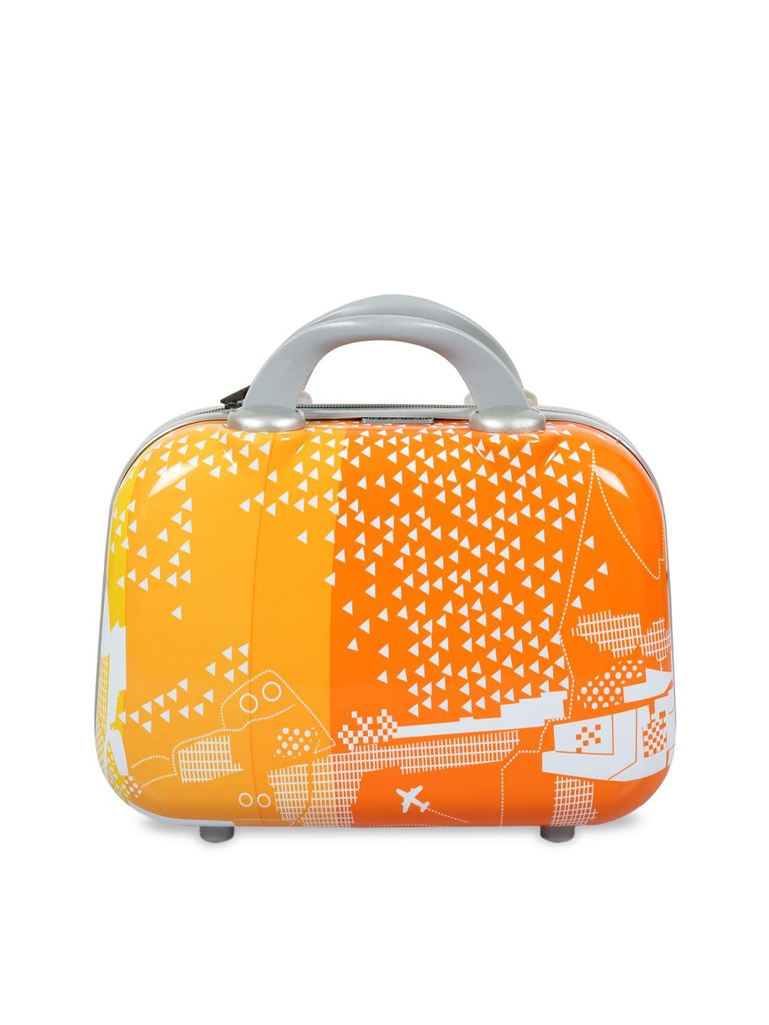polo class orange travel big vanity bag