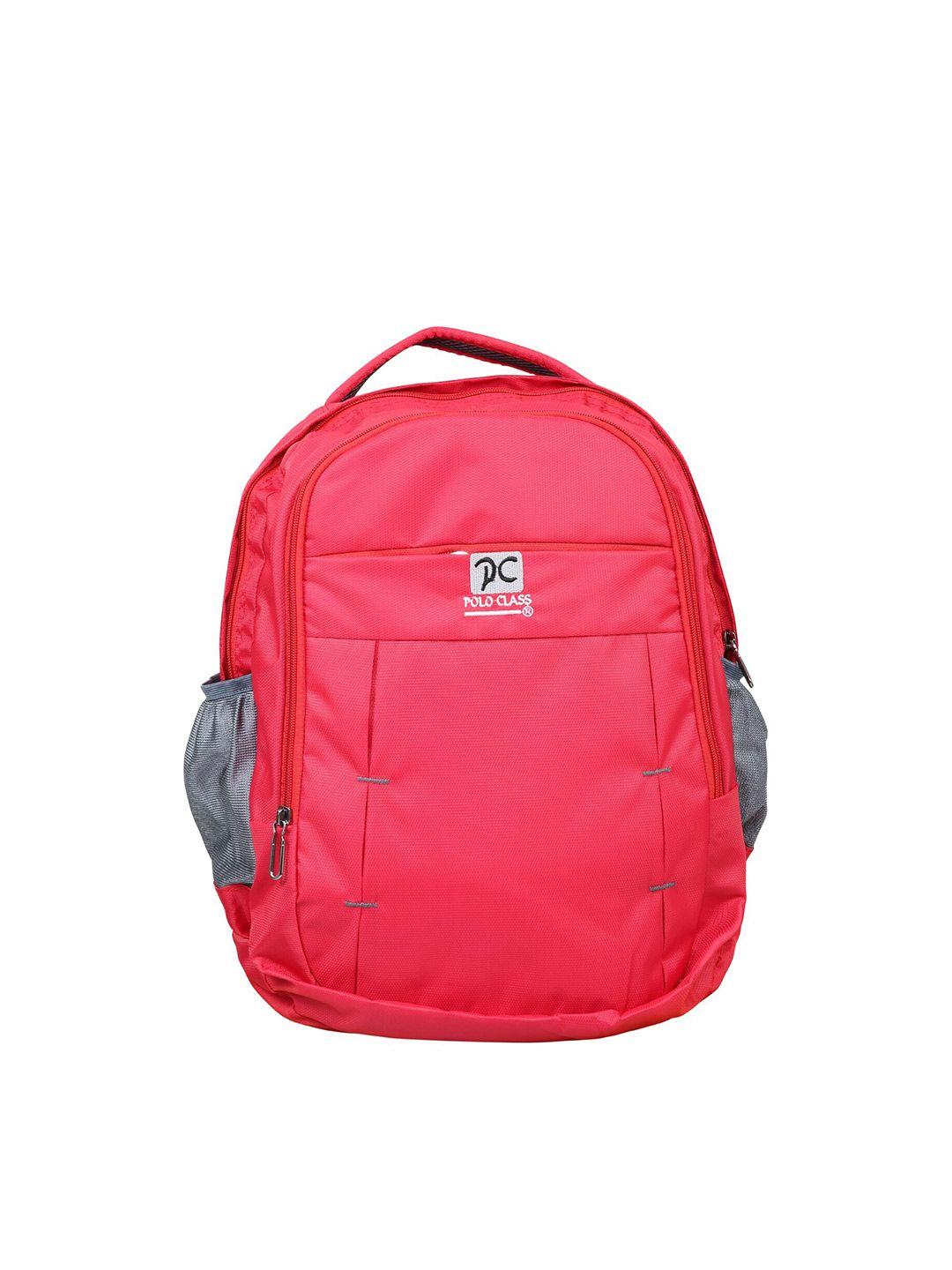 polo class unisex kids red laptop bag