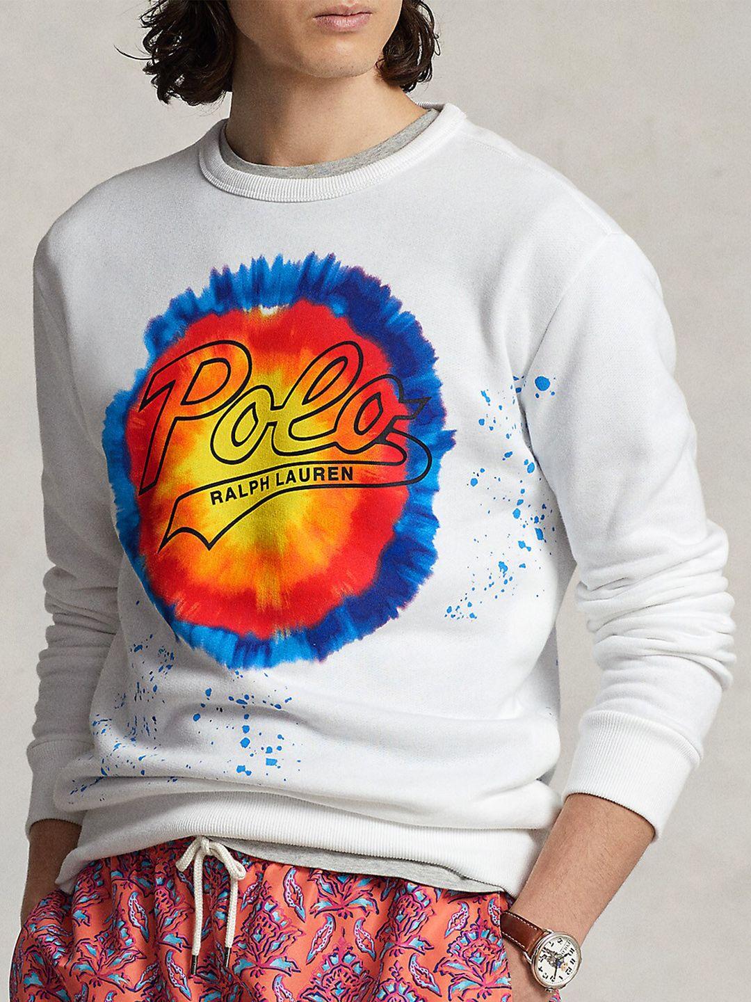 polo ralph lauren abstract printed sweatshirt
