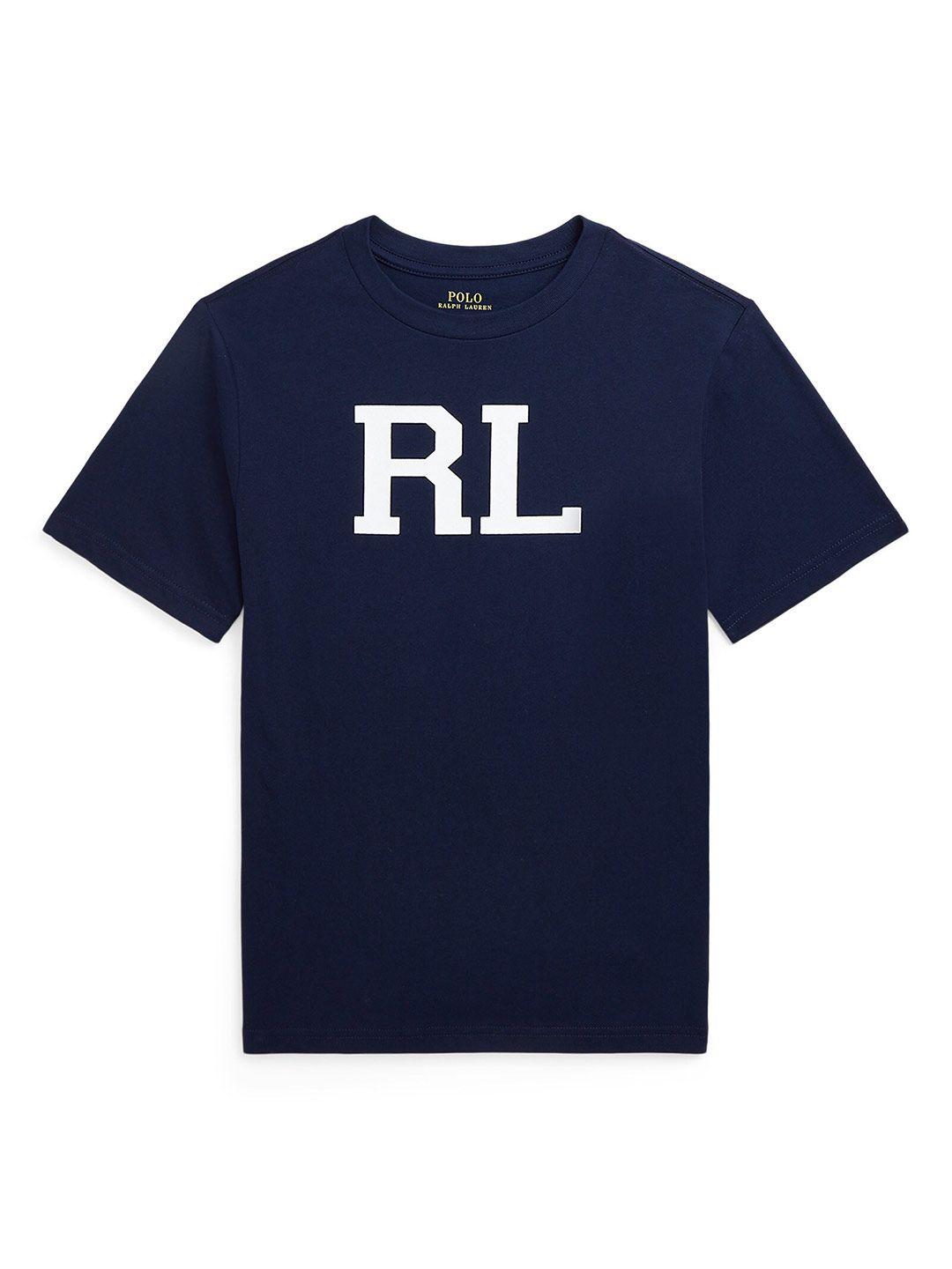 polo ralph lauren boys brand logo printed cotton t-shirt
