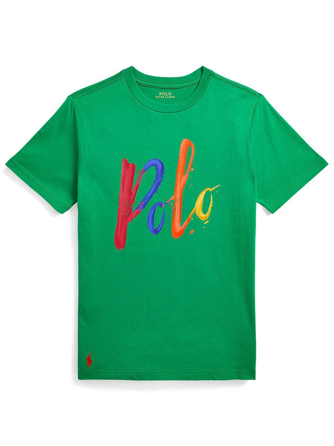 polo ralph lauren boys printed cotton jersey t-shirt