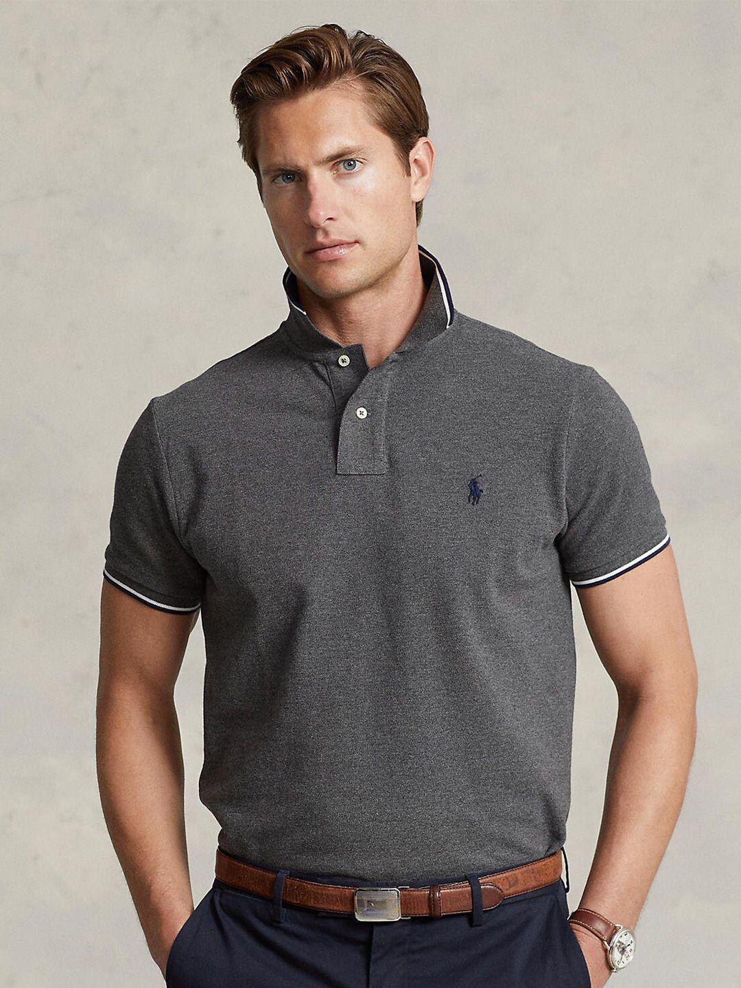 polo ralph lauren cotton slim-fit polo t-shirt