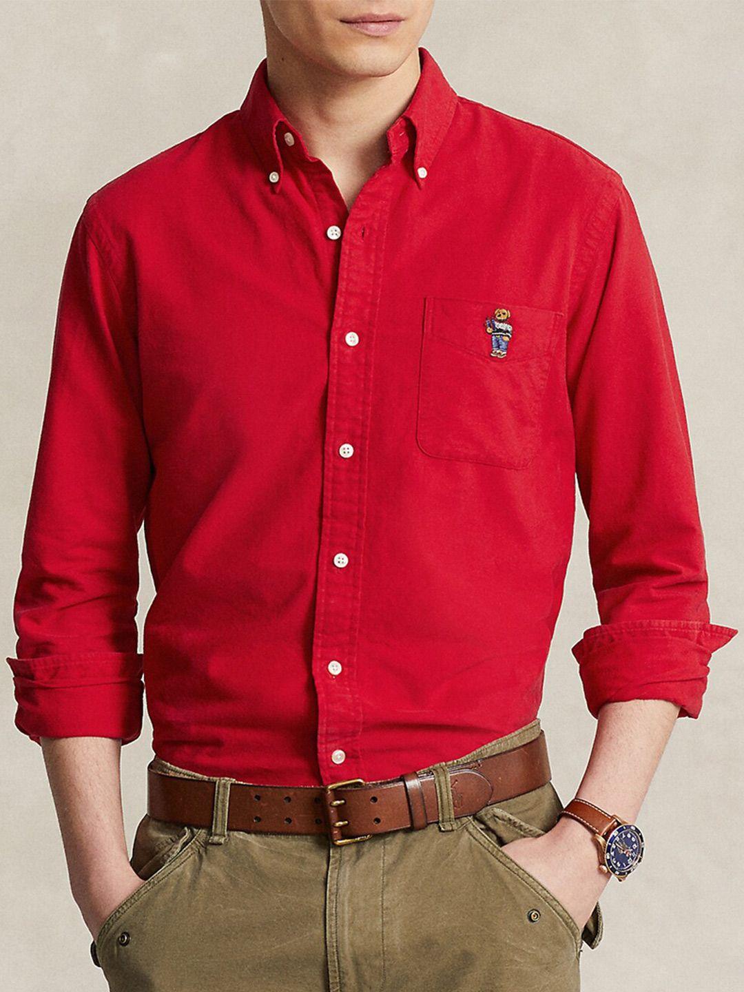 polo ralph lauren custom fit oxford cotton shirts