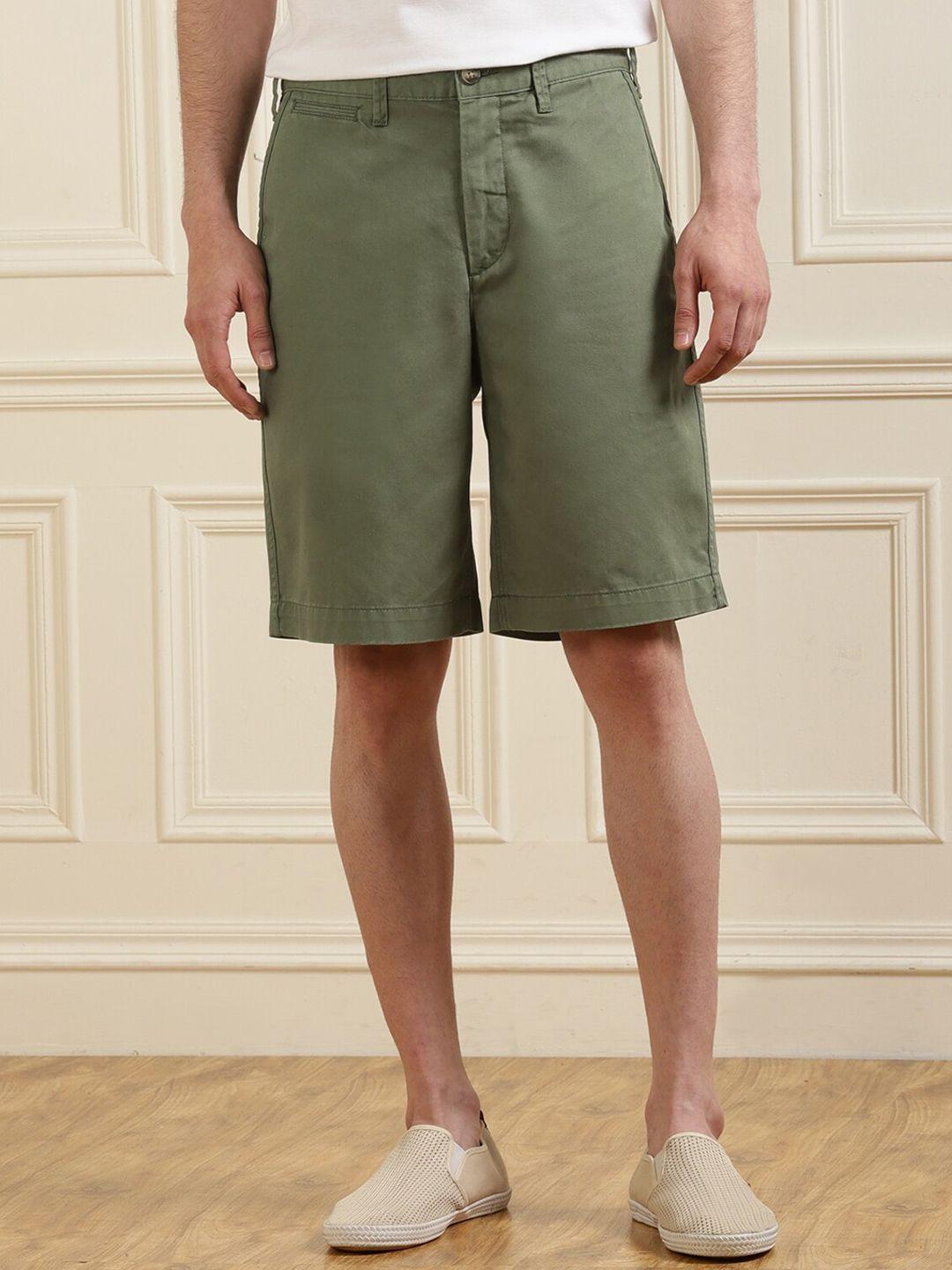 polo ralph lauren men green casual knee length shorts