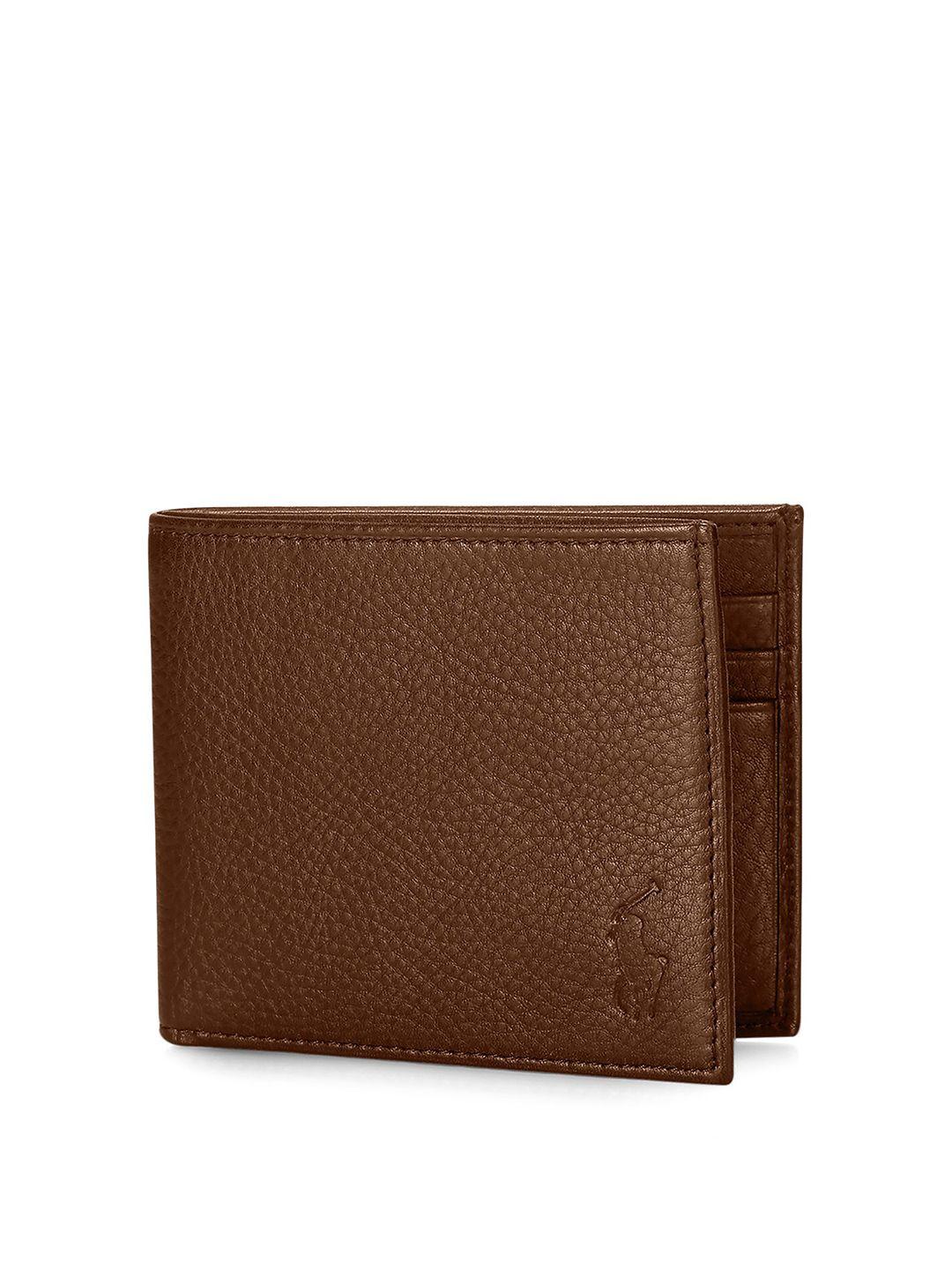polo ralph lauren men leather billfold wallet