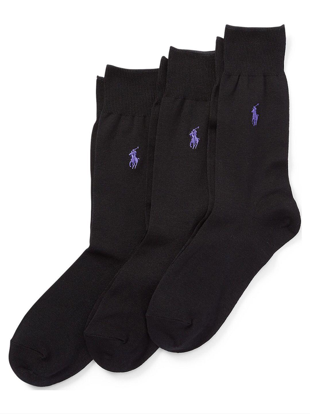polo ralph lauren men pack of 3 above ankle-length cotton socks