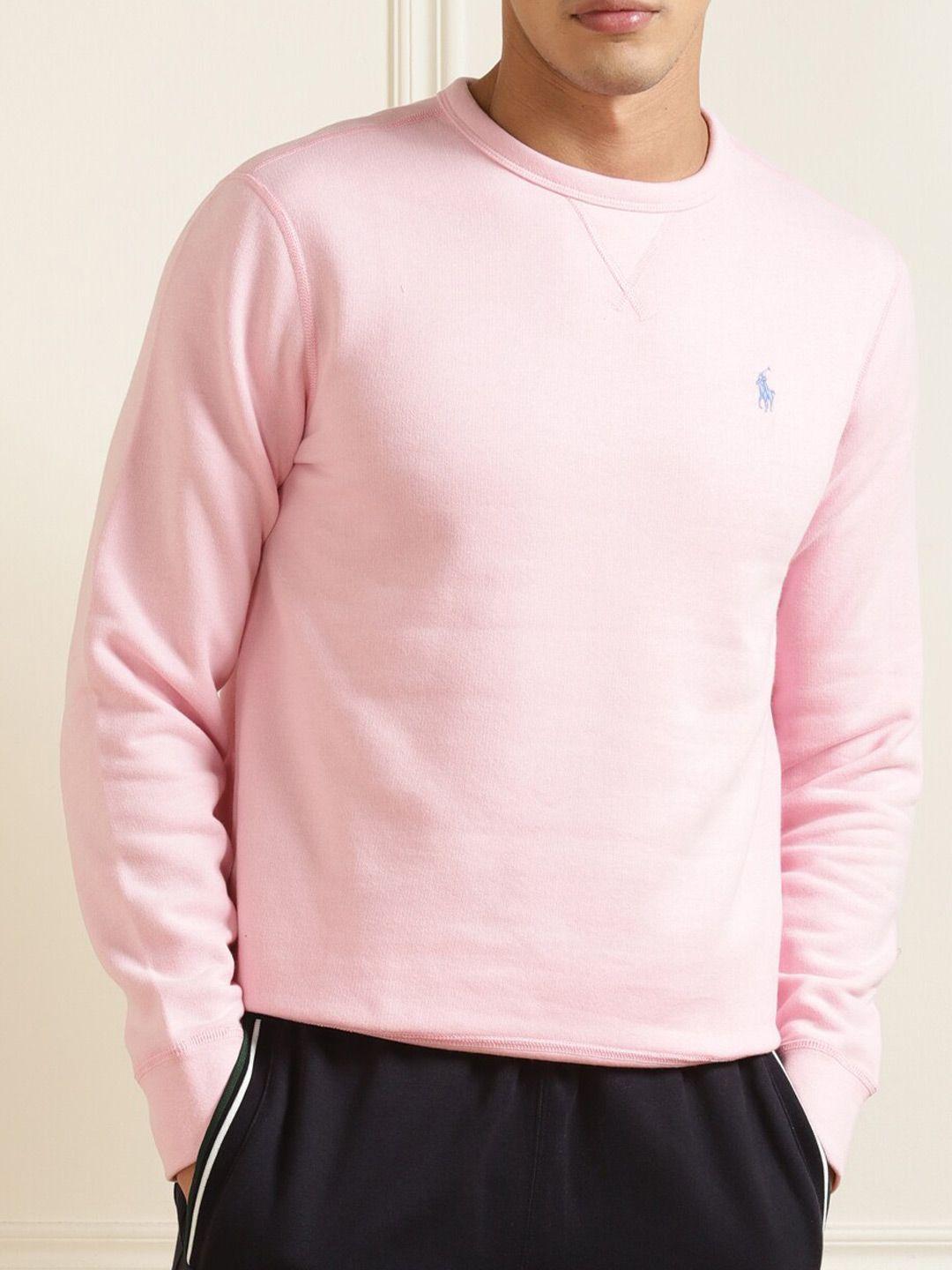 polo ralph lauren men pink sweatshirt