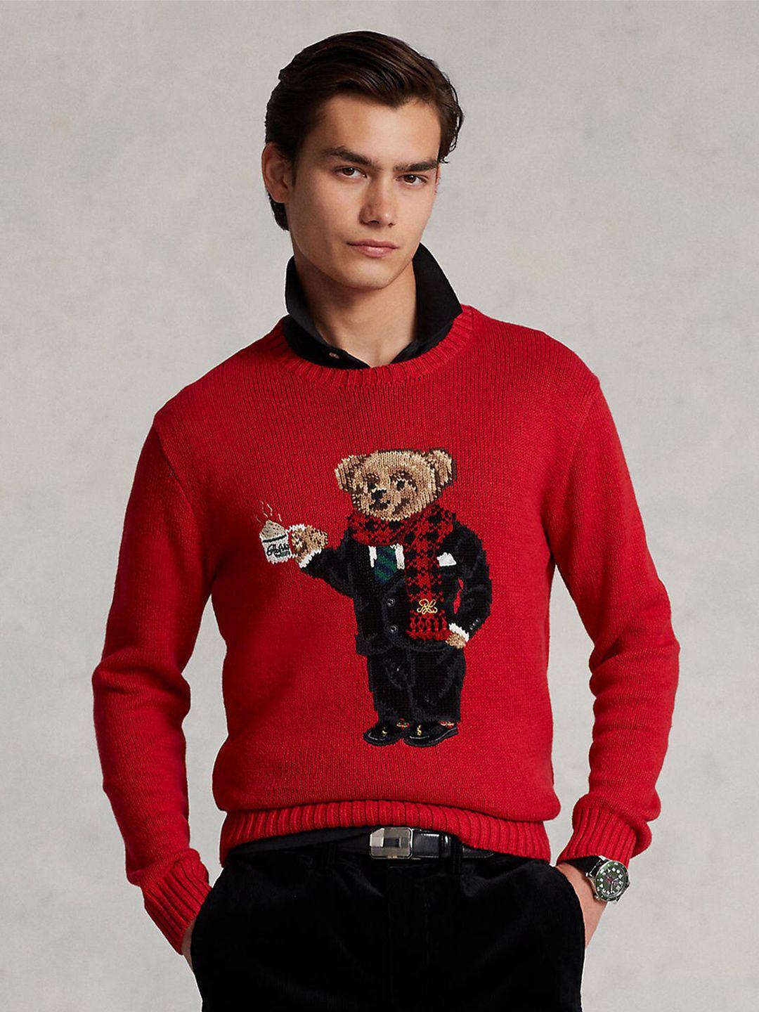 polo ralph lauren men printed cotton pullover