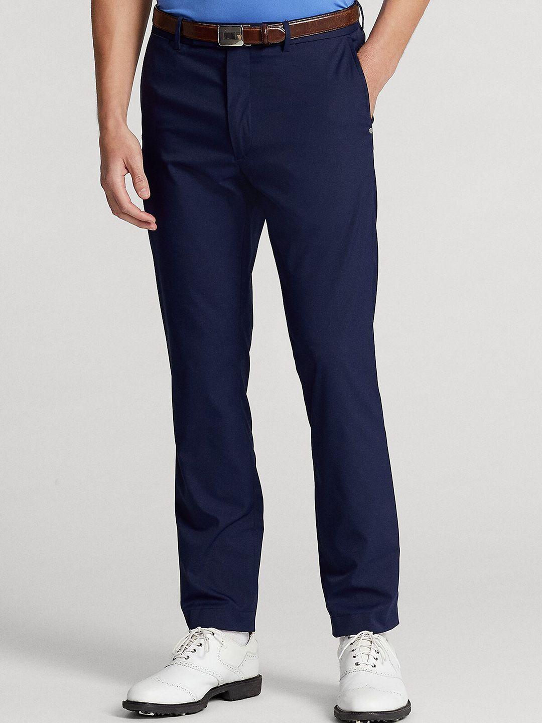 polo ralph lauren men slim-fit featherweight twill trousers